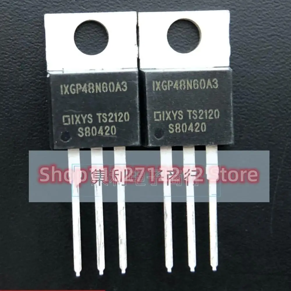 5PCS-10PCS  IXGP48N60A3  MOS TO-220 600V 48A  Imported NEW Original  Best Quality