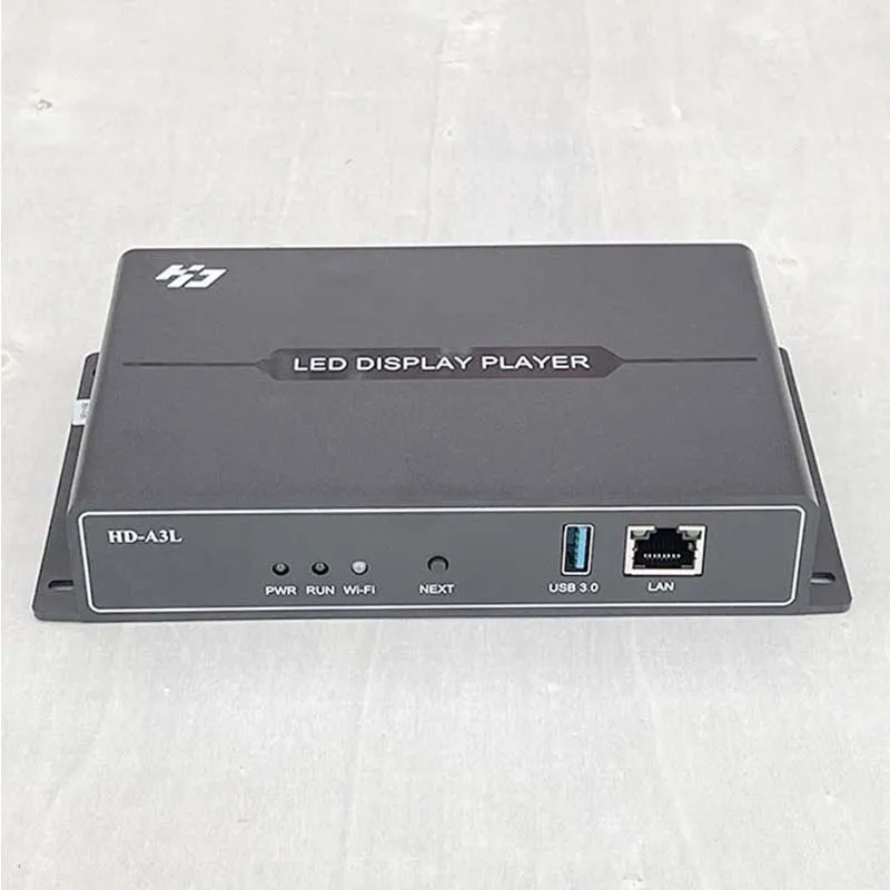 HD-A3L Plein document LED Panneau Vidéo Mur USB Port Contrôleur Téléphone Portable WiFi Lecture Boîte LED Écran D'affichage Signe Illuminé