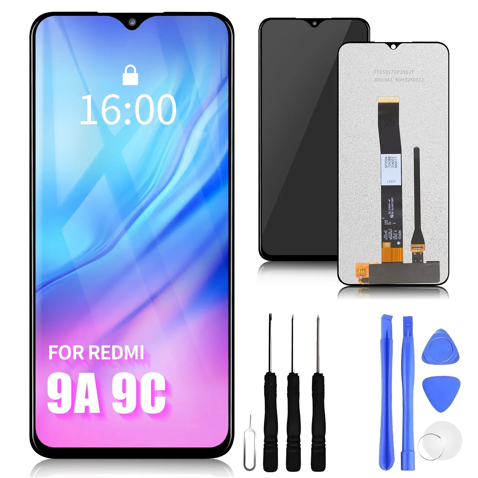 6.53 "LCD für Xiaomi Redmi 9a 9c 9i 10a Display Touchscreen Digitalis ierer Baugruppe Ersatz für Xiaomi Redmi 9a LCD