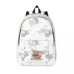 Dumbo Cartoon Pattern Backpack for Boy Girl Kids Student School Bookbag Daypack Preschool Primary Bag Gift