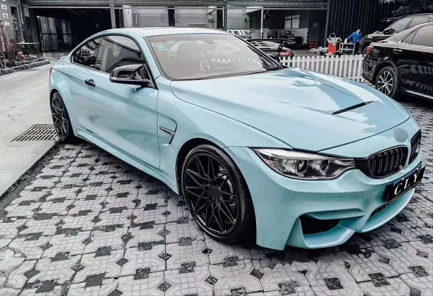 BMW 3 시리즈 F30F35 4 시리즈 F32 F33 F36용 CLY 보닛, 알루미늄 GTS 엔진 후드로 개조