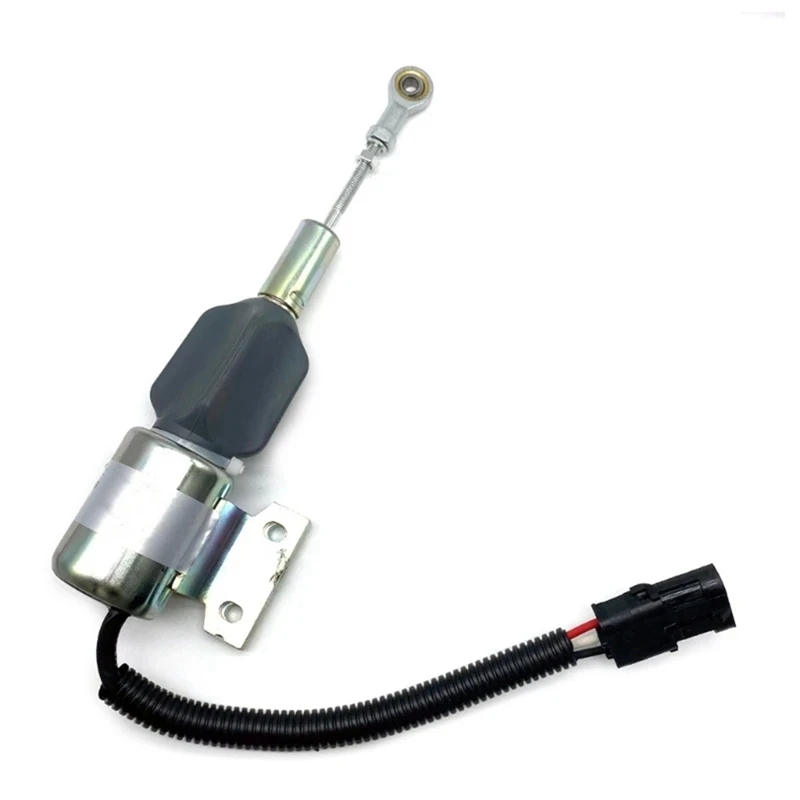 Shut Off Solenoid Compatible For Cummins 4BT 5.9L 6BT 5.9L R130 R170 3932529 Engine Reliable Shutdown Control