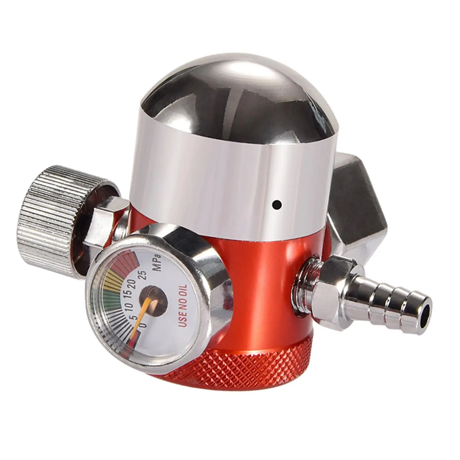 アルゴン溶接用圧力調整器アダプター 正確な読み取り合金材料 M16x1.5