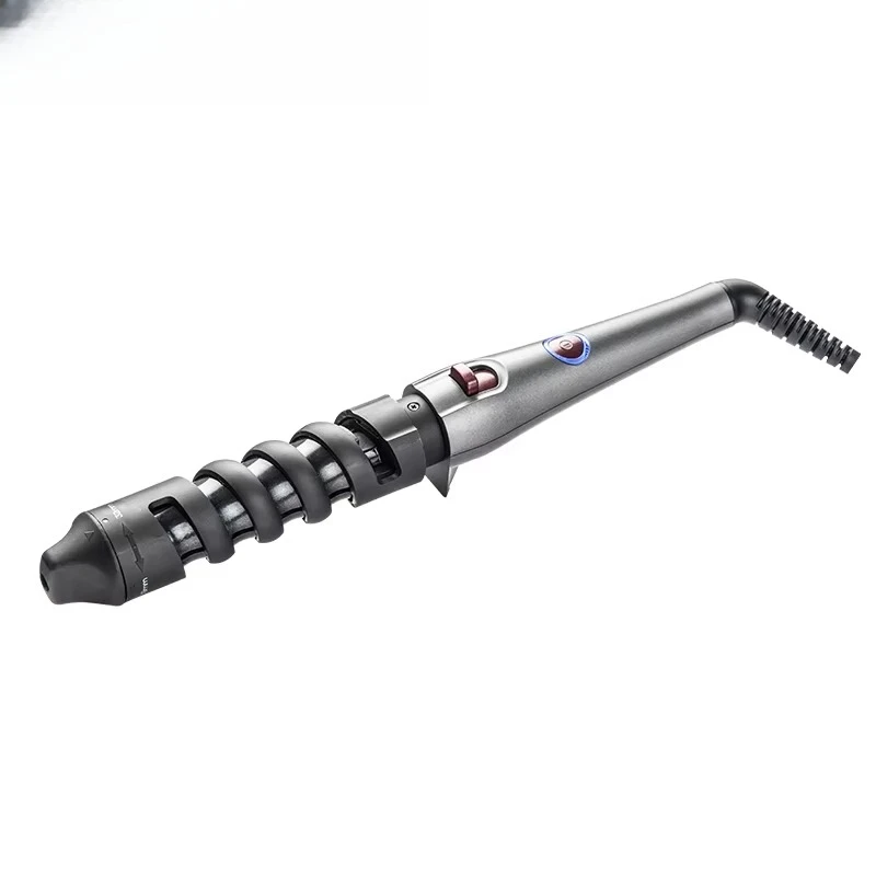 Three pieces per set Professional 360° Rotating Curling Iron Ceramic LED Hair Curler Hair Styling Tool Set