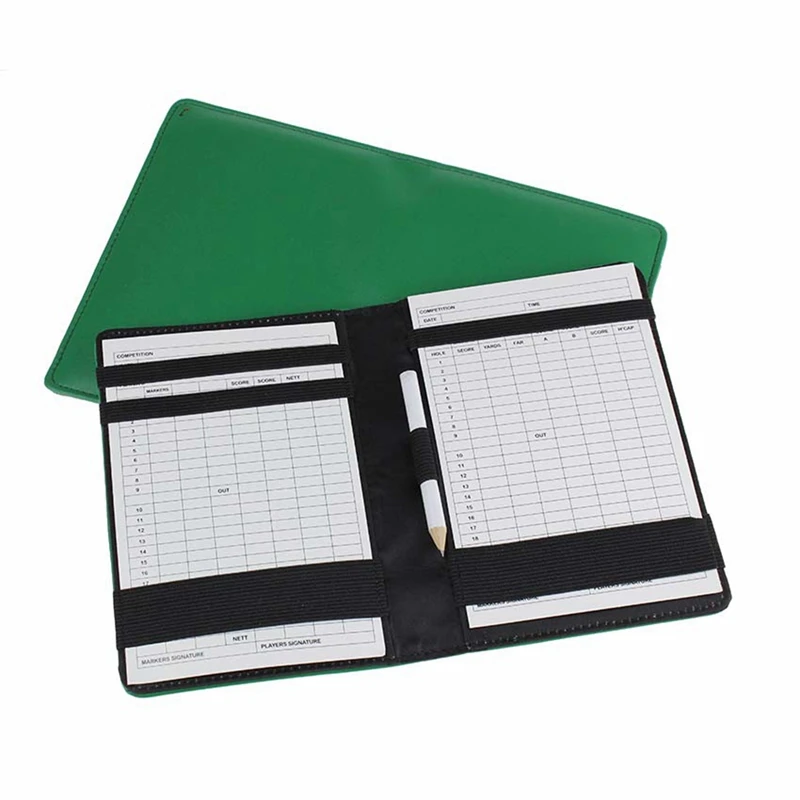 Hot Golf Score Card Holder Score Book Personalized Golf Scorecard Holder Golf Scorecard Holder Training Notebook Performance