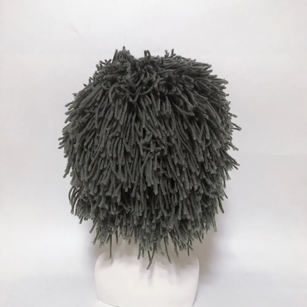 

1Pcs Winter Ski Hat 44-50Cm Thicken Warm Outdoor Cap Mask Ear Flap Winter Balaclava Hat Cold Weather Sports Gift Grey