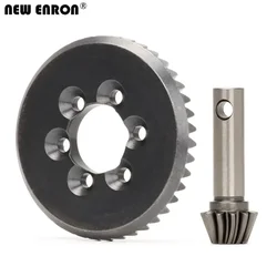 NEW ENRON Steel Helical Differential Ring Pinion Gear 43T/12T AXI252007 For RC AXIAL 1/6 SCX6 ROCK CRAWLER RTR AXI05000 AXI05001