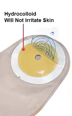 

Fit Design Medical Hydrocolloid One-Piece Colostomy Bags Ostomy Bags