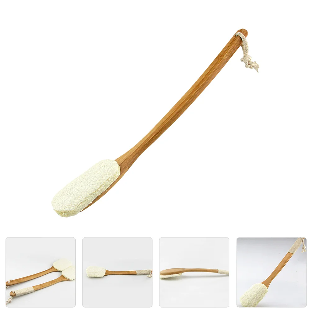 

1Pcs Long Handle Loofah Bath Brush Bathing Tool Shower Brush for Removing Dirt Oil and Cleaning Bathing Tool