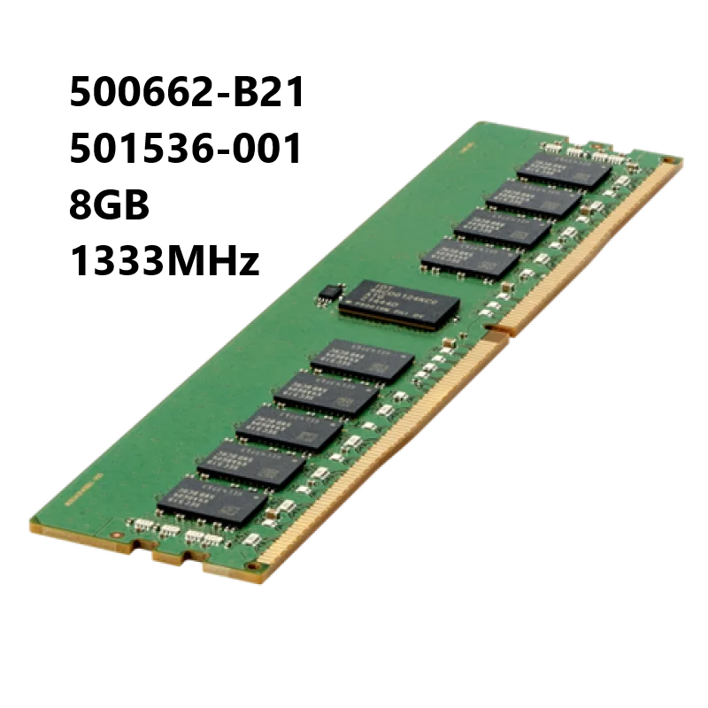 

Smart Memory Kit 500662-B21 501536-001 8GB 1333MHz DDR3-1333 CL9 2Rank x4 DDR3 Registered SDRAM RAM for H+PE ProLiant G7 Servers