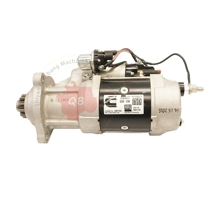 5367763 5284085 2871253 Diesel Machinery Engine Parts QSM11 QSX15 NT855 8201170 Starter Motor 24V 5367763