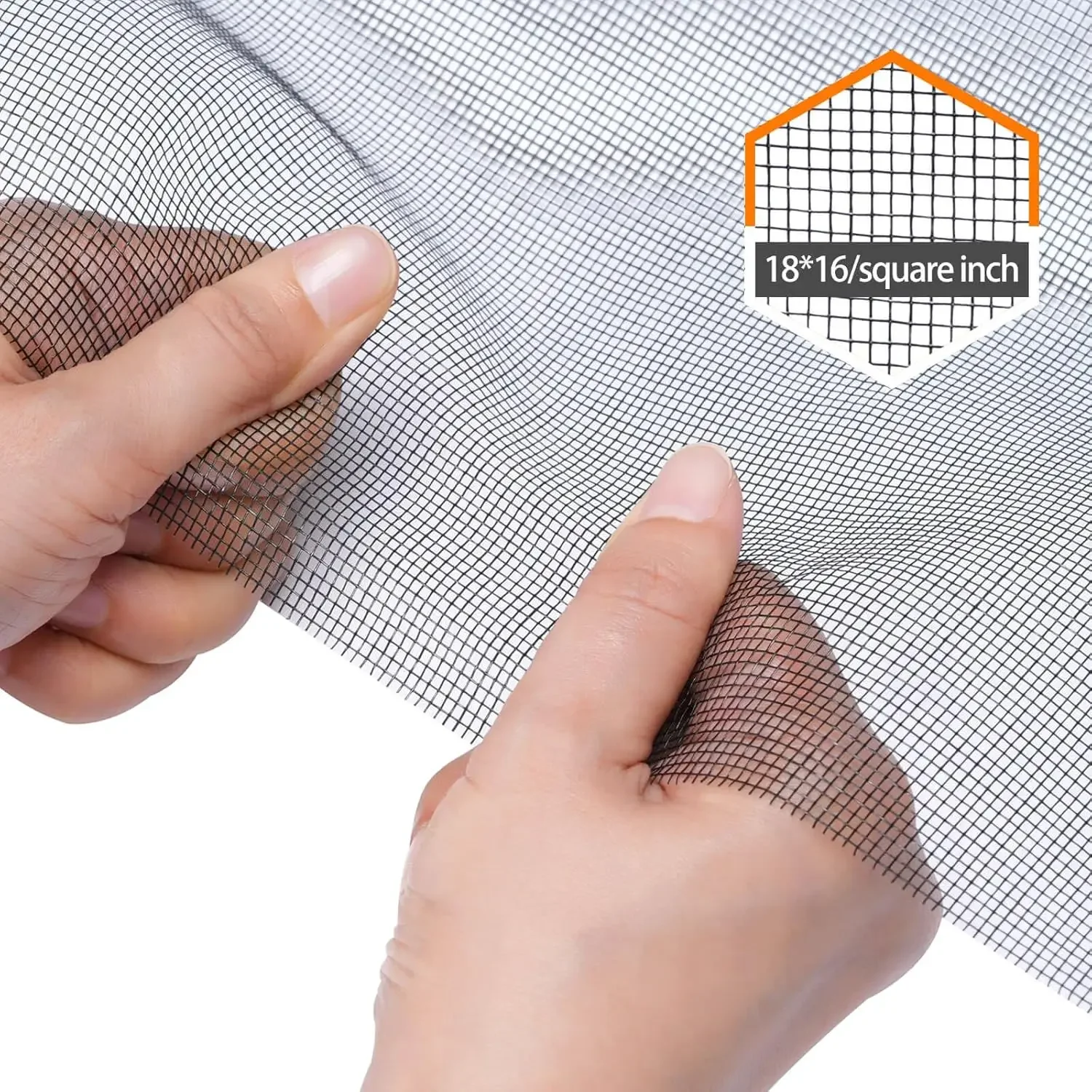 

[XMSJ]Fiberglass Window Screen Roll 84" x 100' Continuous Roll UV Protection Install and Repair Door and Window Screen