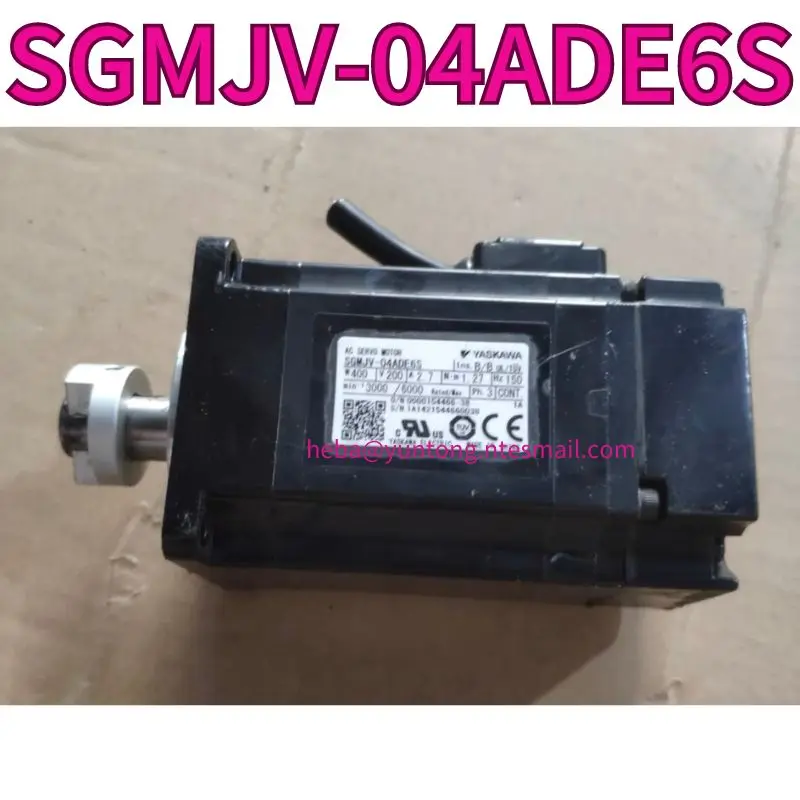 

Used servo motor SGMJV-04ADE6S 400W