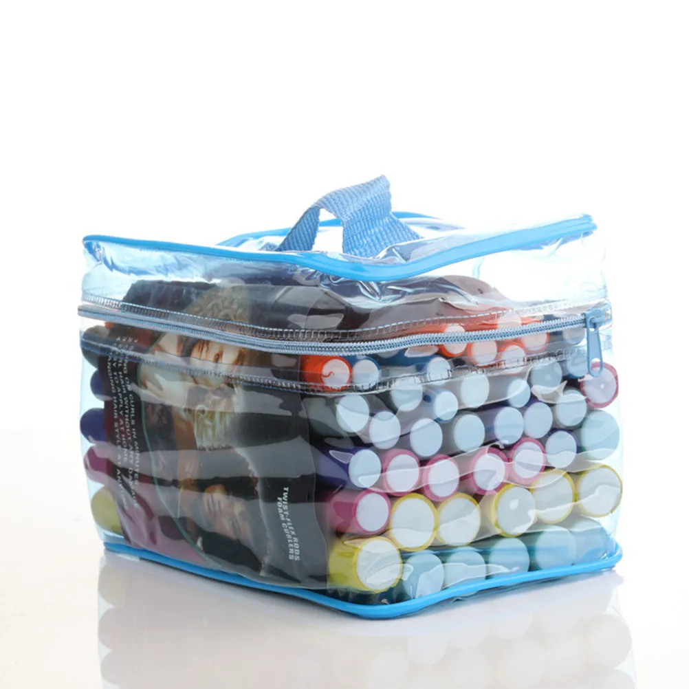 

42Pcs Hair Curler Rubber Set Gentle Curling Rollers for Natural Curls Overnight Easy Styling Tool All Hair Types