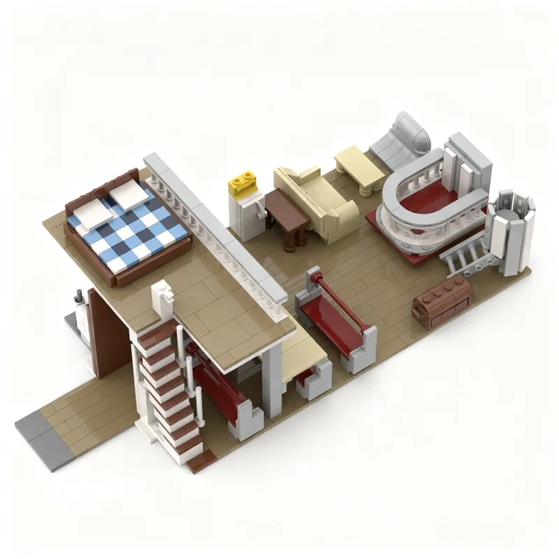 مجموعة بناء كنيسة ستودفارفجوردور من 2701 قطعة، نموذج مكعبات بناء عالمية، لعبة إبداعية، هدايا عيد الميلاد، ألعاب تعليمية