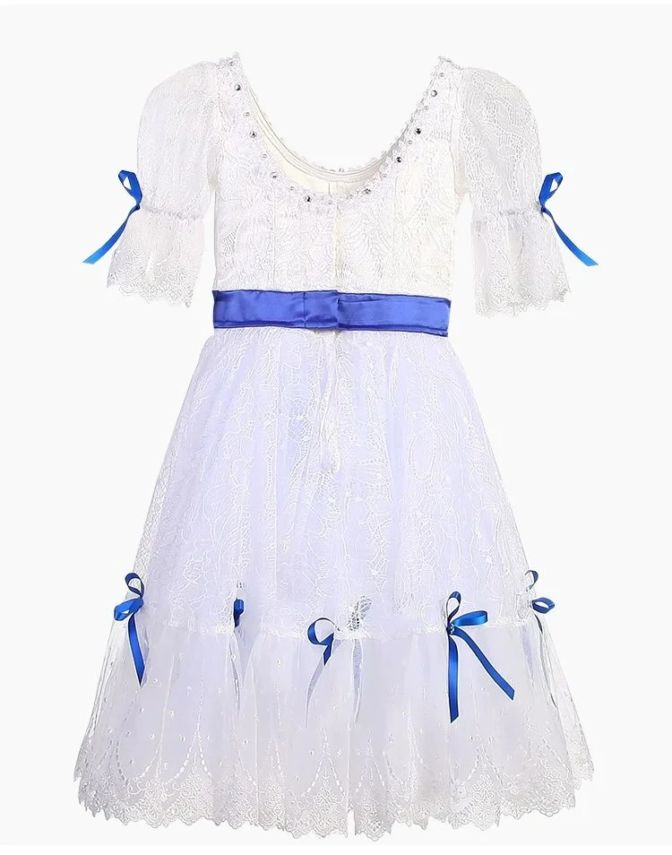 Ballettkleid Professionelles Kinderkleid weißes individuelles Kleid für Erwachsene Tutu