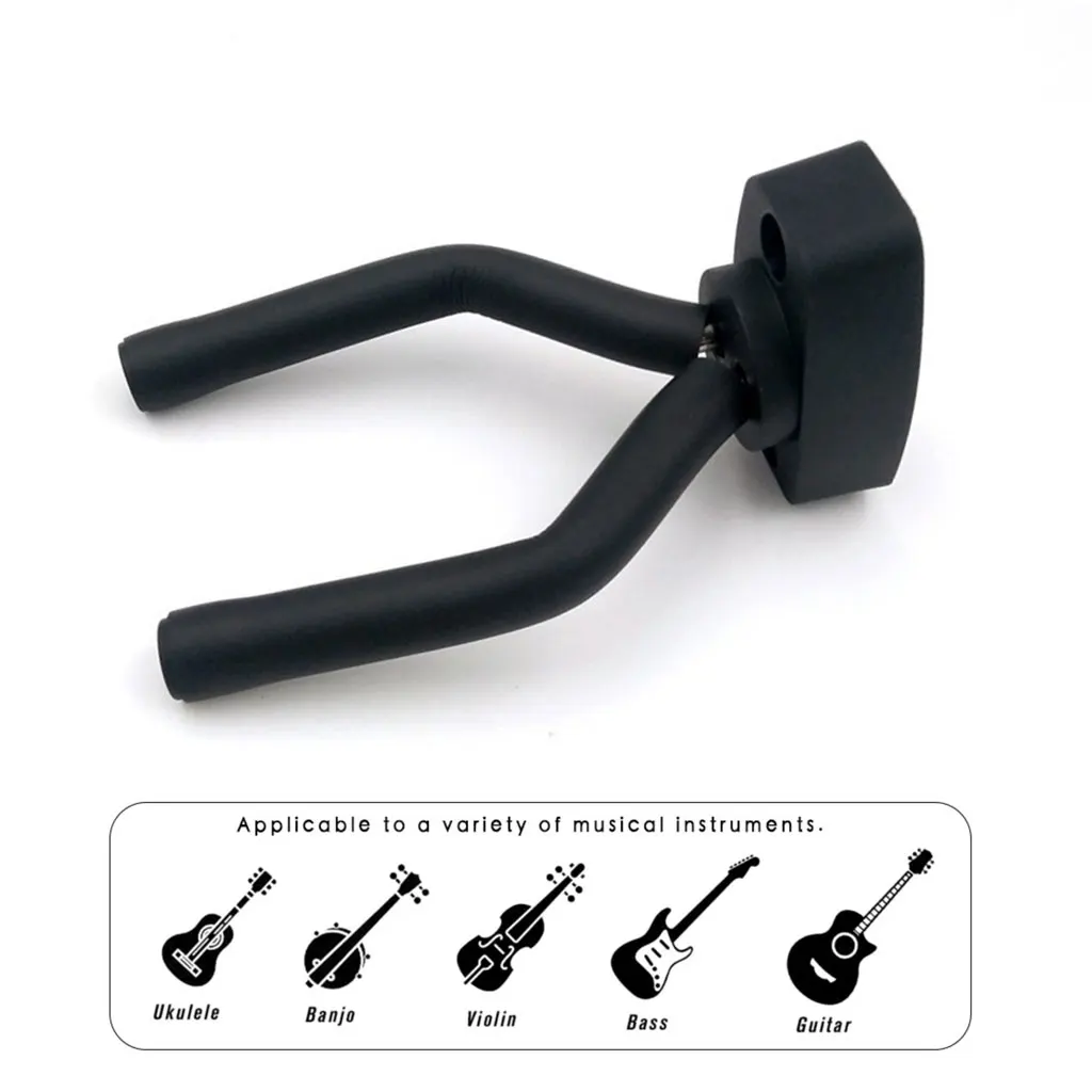 1/2/4PCS Guitar Holder Wall Mount Hook For Electric Acoustic Guitar String Guitar Pick Guitarra Picks Display Stand Guitar Parts