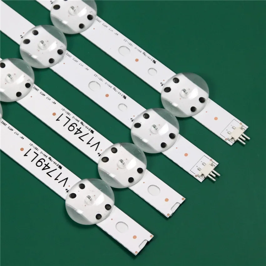 

LED TV Bands For LG 49LJ617T-TB 49LJ617V-TB 49LJ622V-ZC LED Bar Backlight Strip Line Ruler V1749L1 2862A Array Bands Tapes