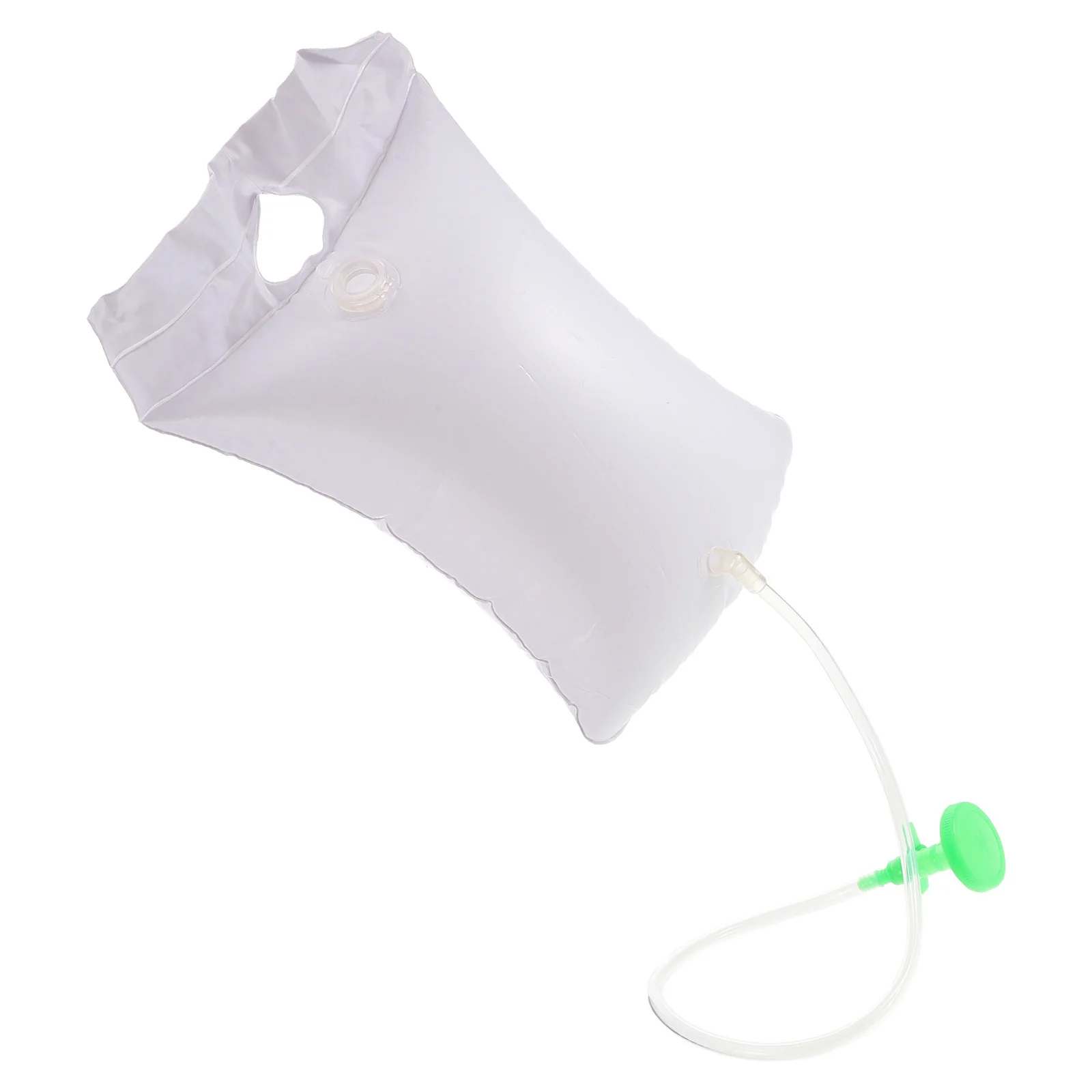 حقيبة مياه للاستحمام، تصميم محمول قابل للطي للسفر والتخييم والمشي لمسافات طويلة في الهواء الطلق، سهل التخزين، رفيق الاستحمام المدمج #1