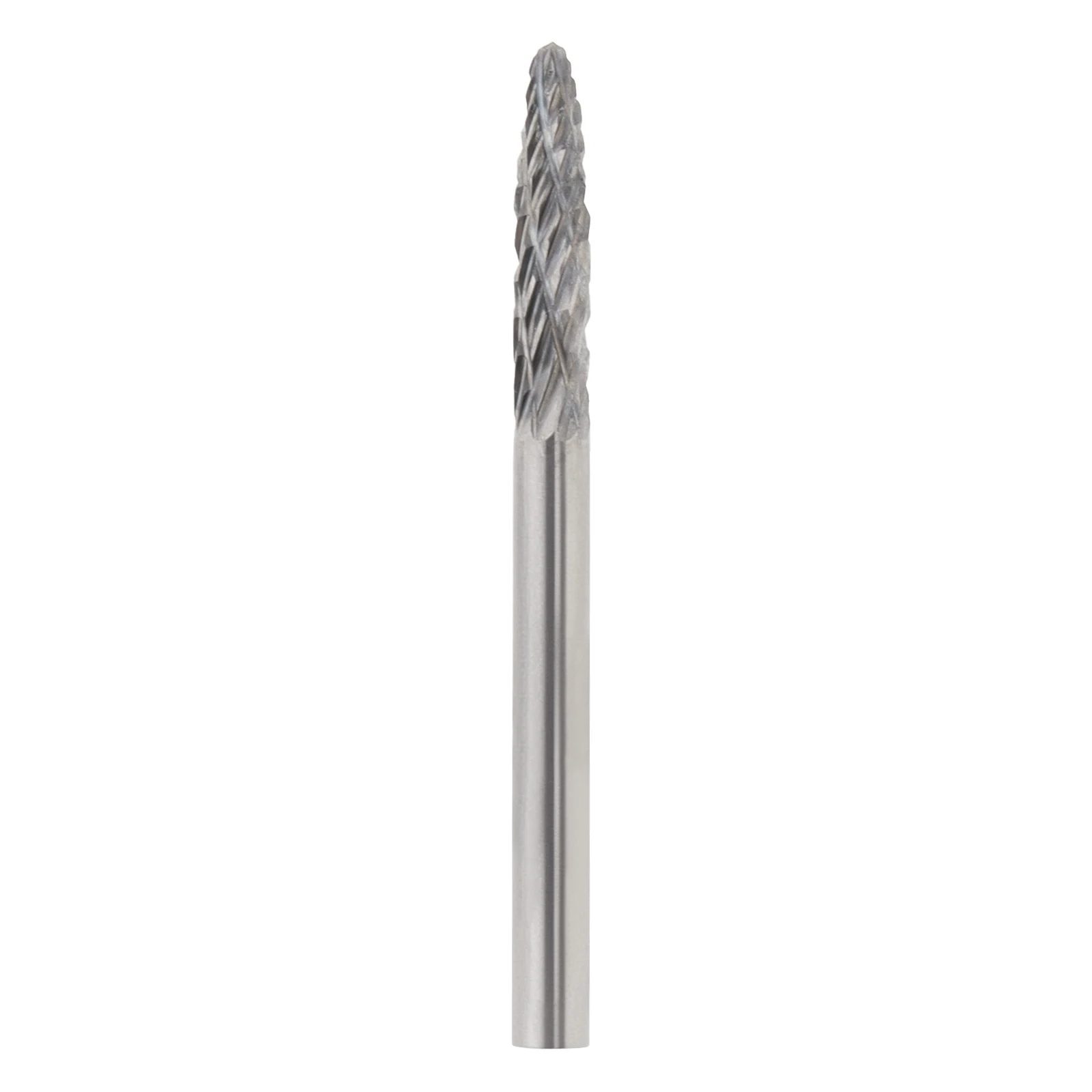 

1/8 inch Shank Double Cut Heads Burr File for Metal Wood Stone Grinding Carving Cutting Polishing Tungsten Carbide Rotary File