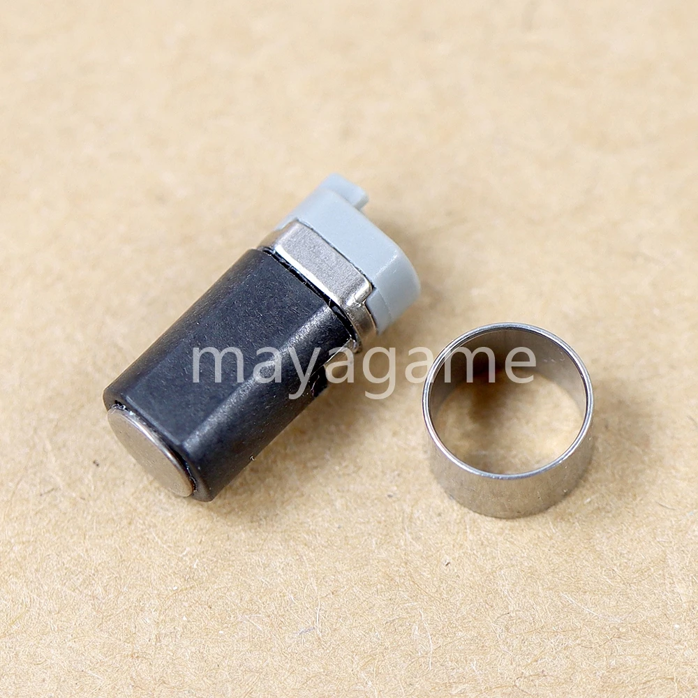 20 conjuntos de peças de eixo de substituição para novo eixo 3ds dobradiça eixo anel de aço reparo de console de jogos