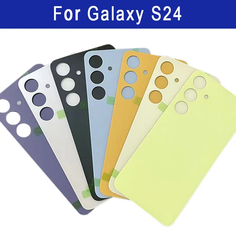 Housing Cover For Samsung Galaxy S24 Battery Back Cover Replacement Repair Parts For Galaxy S24 s24 Phone Case Shell With Logo