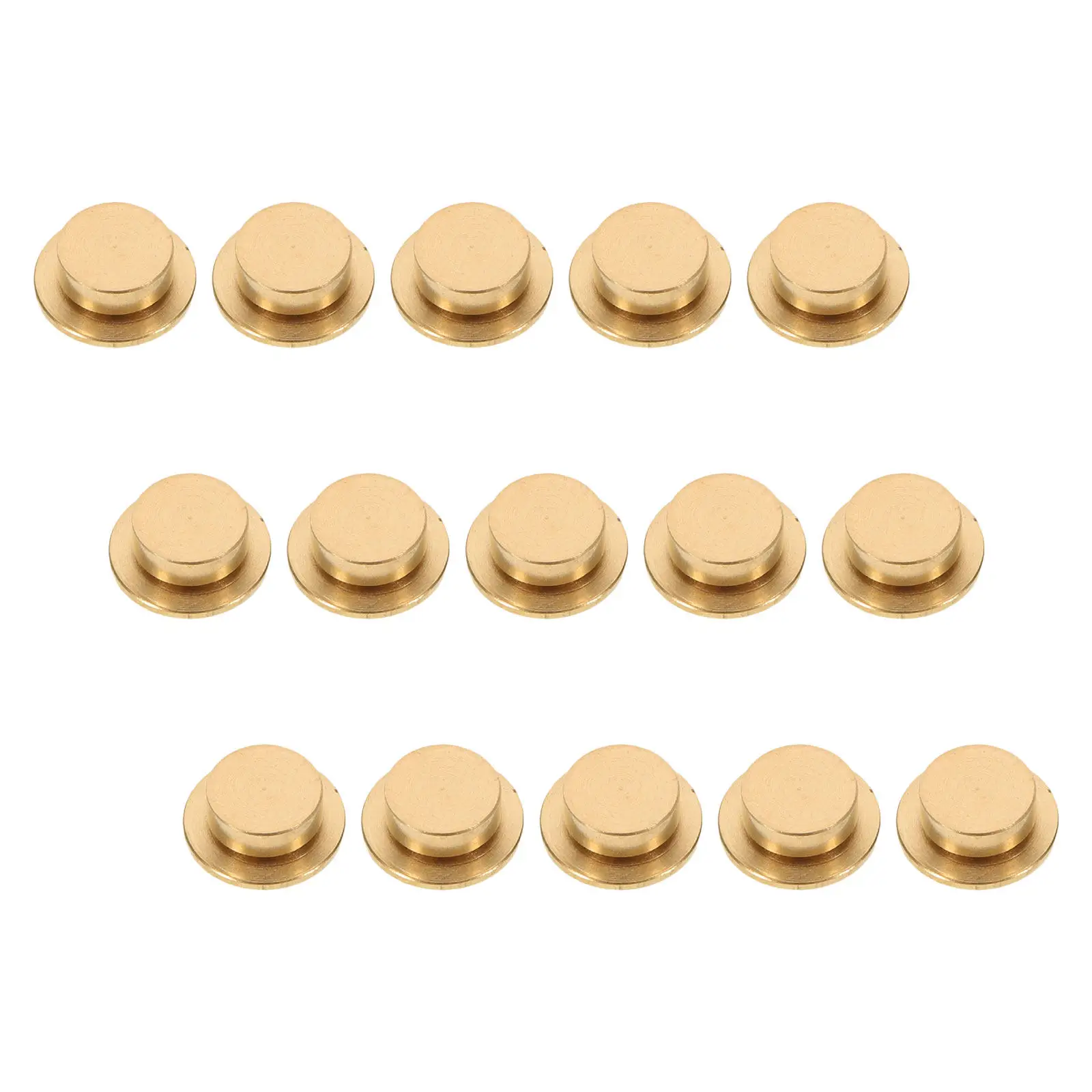 15 PCS Nail Art Jewelry Bearing Nails Metal Bearings Charms for High-speed Rotating Shaft Tool DIY Rotary Crafting