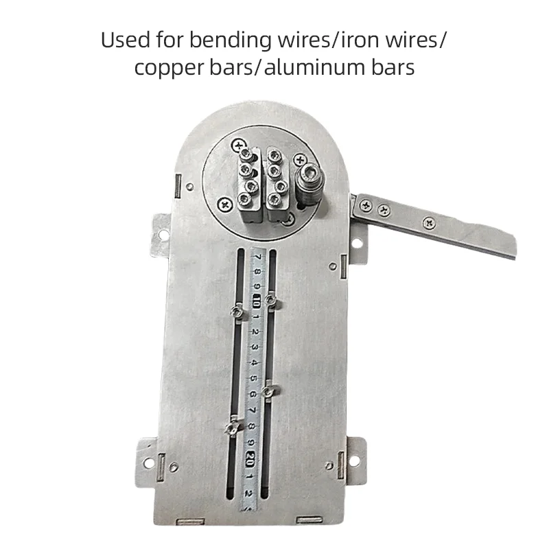 ZTEN Manual Bending Machine Stainless Steel High Strength Cable Bender Multifunctional Aluminum Copper iron Wire Bending Machine