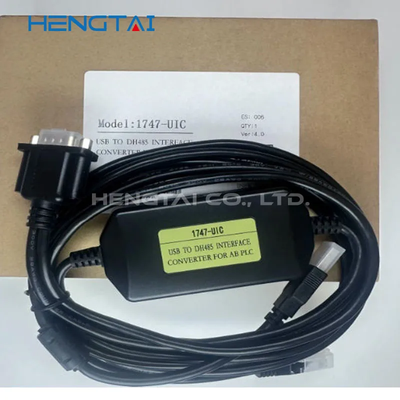 RS232/DH-4851747-UIC is suitable for AB SLC series PLC download cable USB-1747PIC