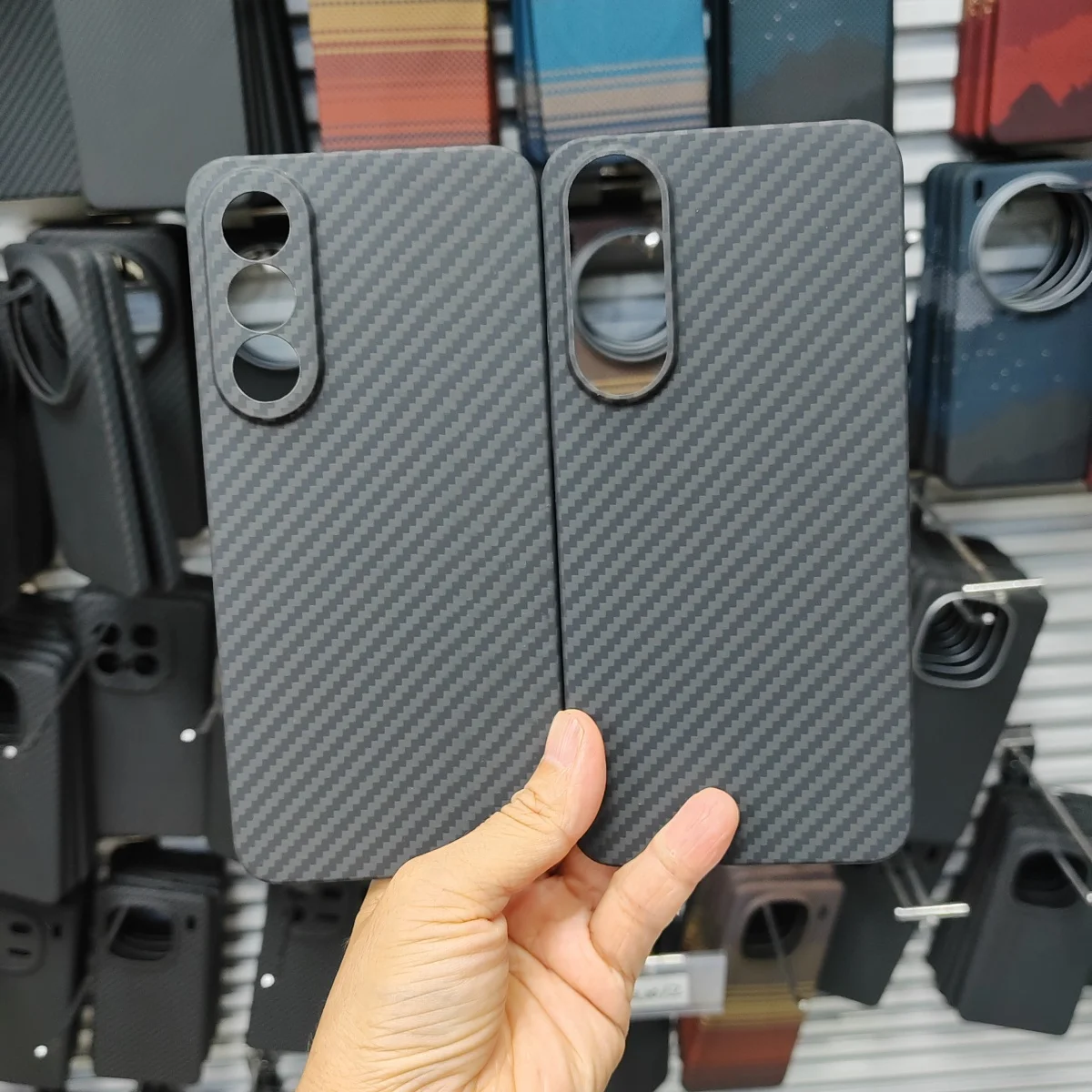 

Luxury Real Premium Aramid Carbon Fiber Phone Case For OnePlus Ace 5 Ultra Edition Ultra Thin Bumper Shockproof Shockproof Cover