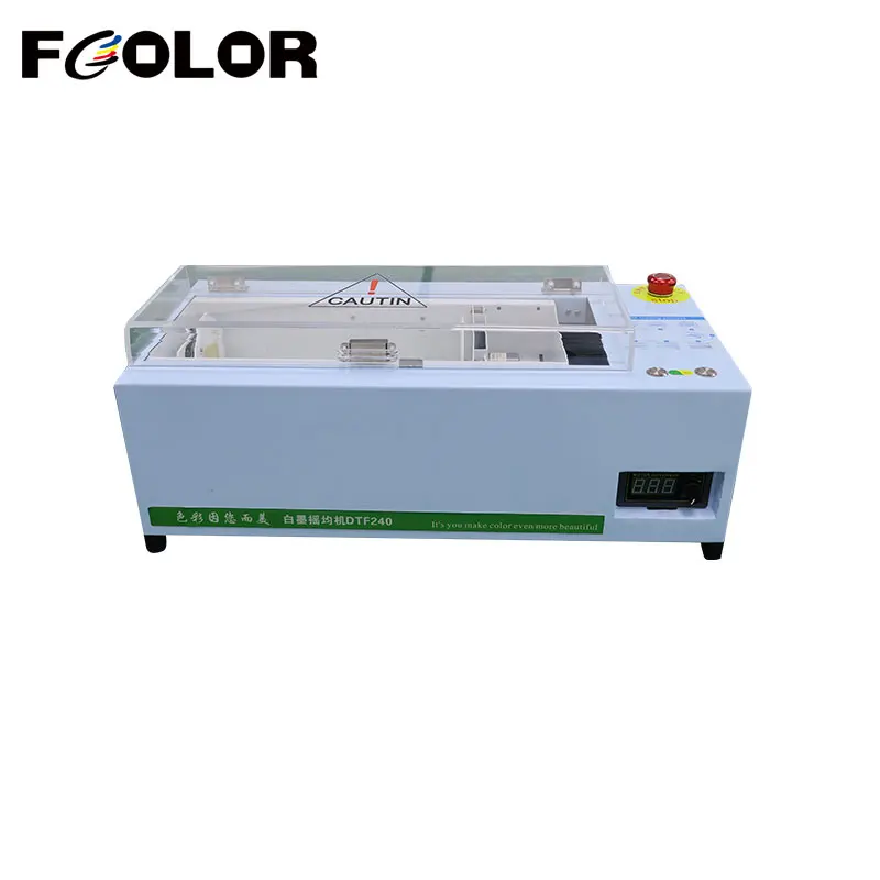 Fcolor Anti-precipitation Automatic White DTF Ink Shaking Machine Square/Round Bottle DTF Ink Shaking Machine