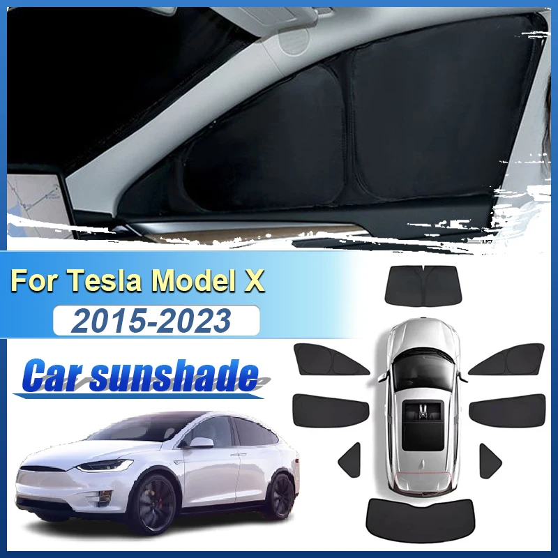 

Для Tesla Model X 2019 2015-2023 автомобильный солнцезащитный козырек, защита от солнца, лобовое стекло, козырек от ультрафиолета, автоинструменты, запчасти, аксессуары