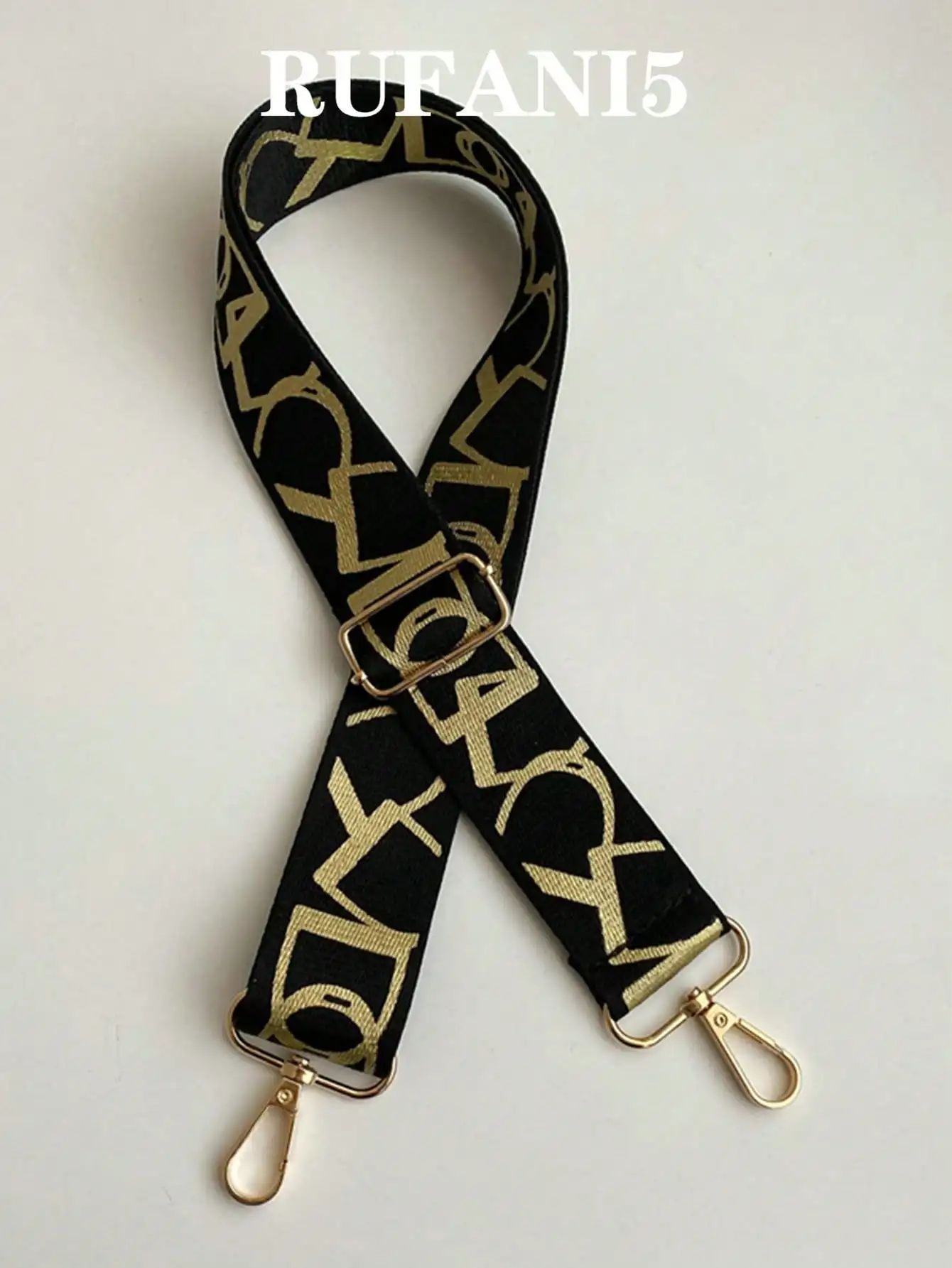 Stylish Geo Graphic Bag Strap Replacement Accessory