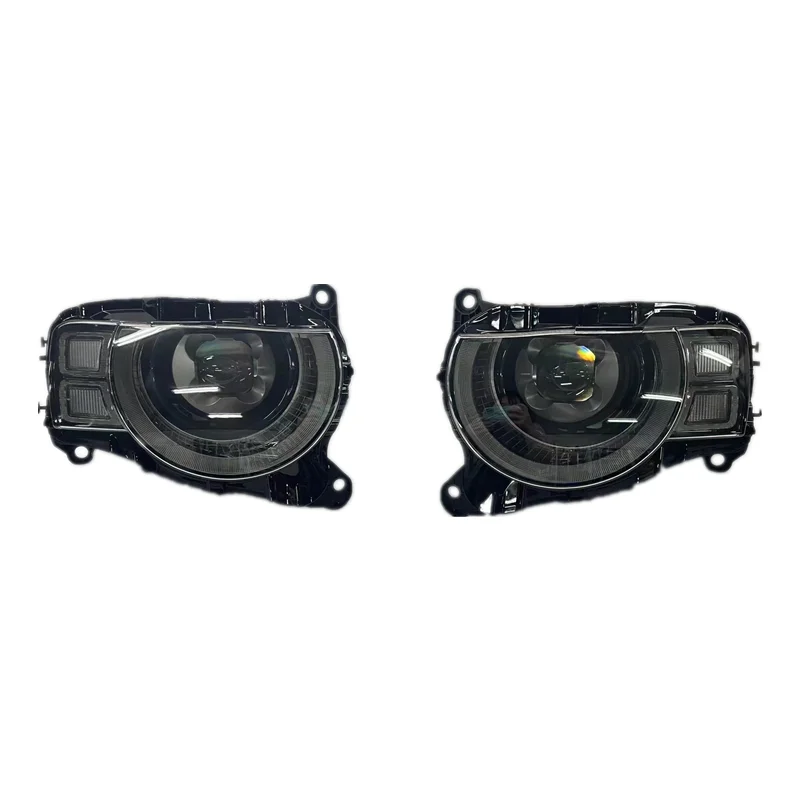 

Pair Front Lights Assembly for Land Rover Defender L663 Headlight LED Premium Headlamp LR129997 2020 2021 Auto Parts