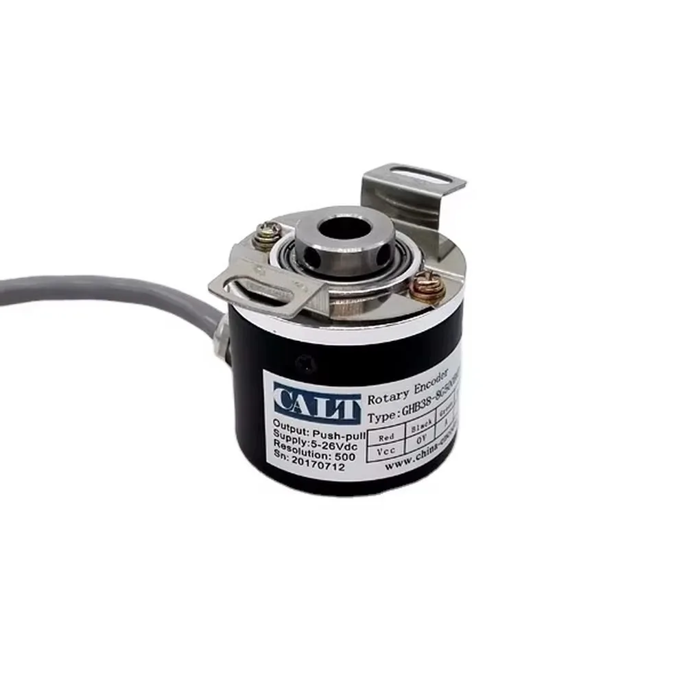 8mm Hollow Shaft Rotary Encoder GHB38-08G1024BML5 1024 Pulse Incremental Optical Encoder for Motor Speed Position