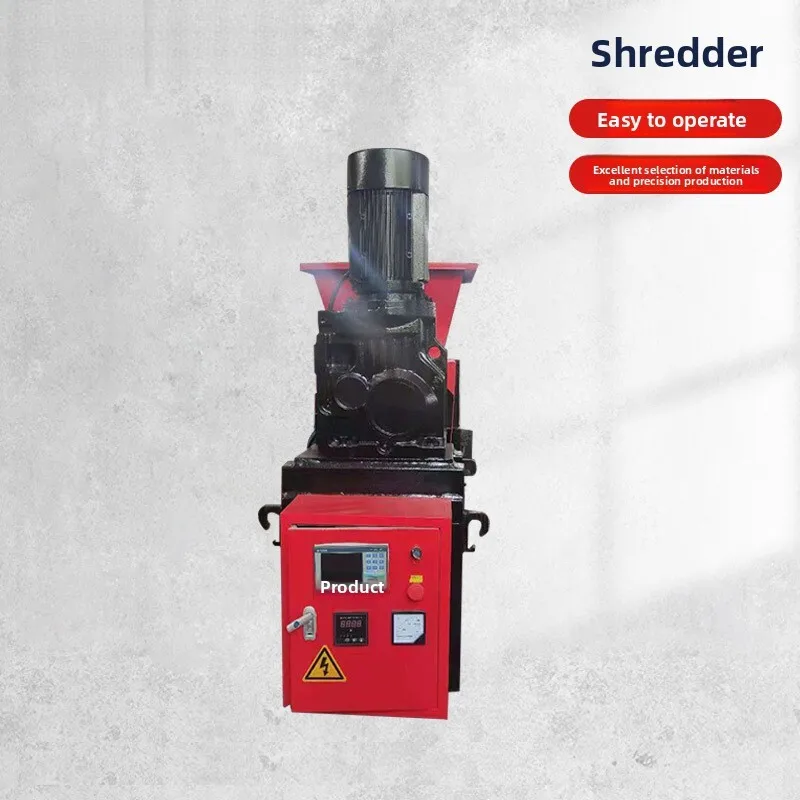 Small Shredder Single Large Double Shaft Multi-function Machine Box Garbage Metal Plastic Wood Board Crusher