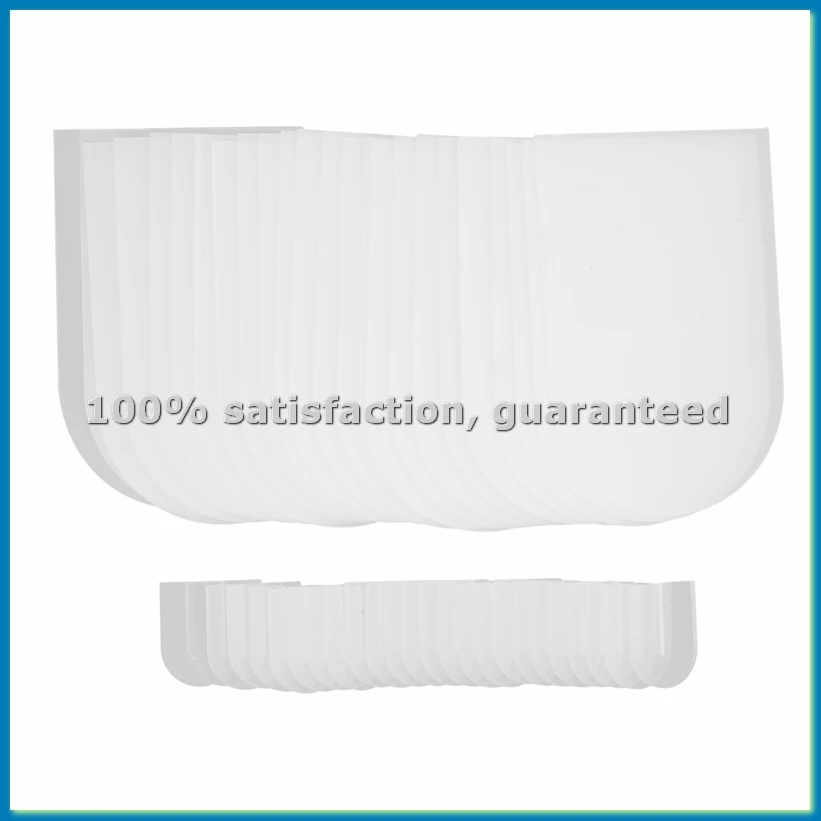 

25 комплектов акриловых табличек-арок 4x6 дюймов с прозрачной основой и подставкой, пустые арочные таблички с закругленным верхом, номерки для столов на свадьбу - AT35