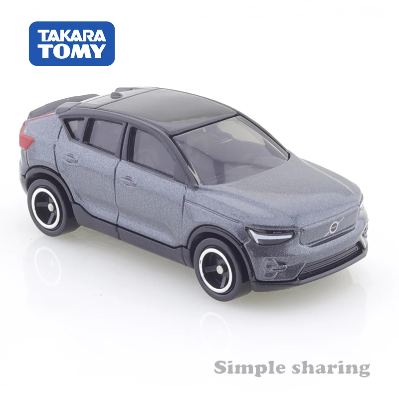 Takara Tomy Tomica No.22 Volvo C40 Recharge 1/63 Car Alloy Toys Motor Vehicle Diecast Metal Model Kids Xmas Gift Toys for Boys