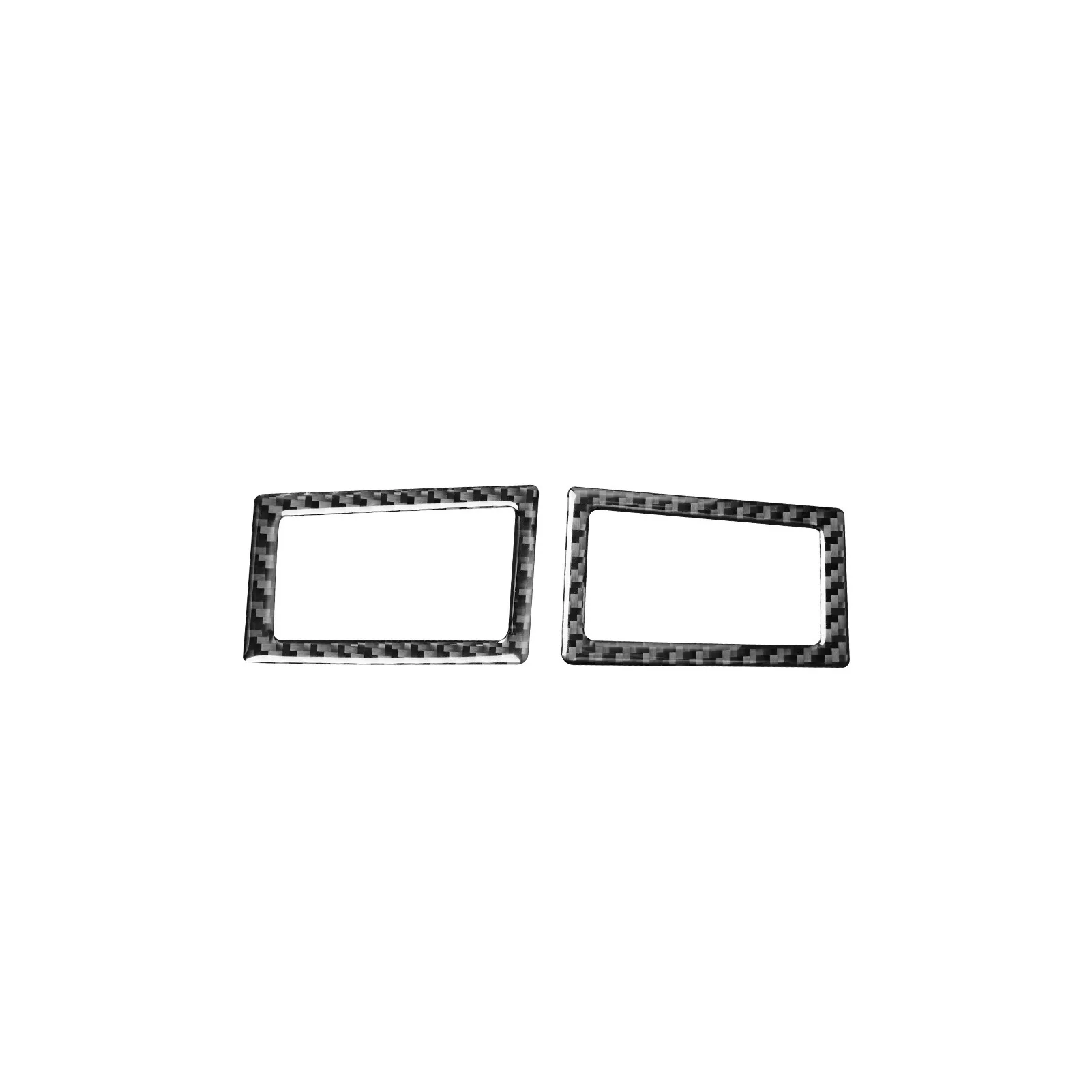 Carbon Fiber Dashboard Air Vent Outlet Decoration Trim Sticker Decal for Corolla 2014 2015 2016 2017 2018