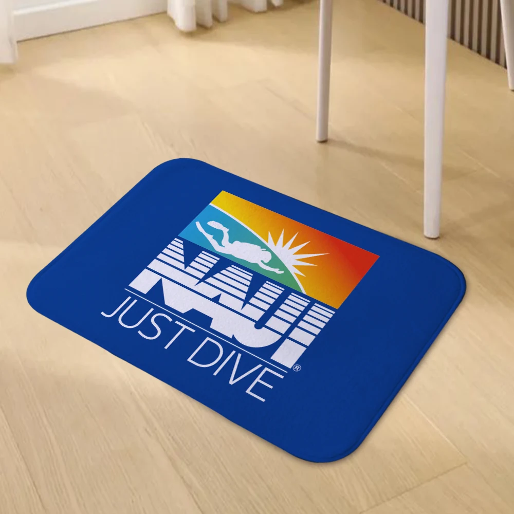 NAUI The Definition of Diving Bucket Doormat Living Room Carpet Entrance Bathroom Floor Mat  Door Rug Home Decoration 337