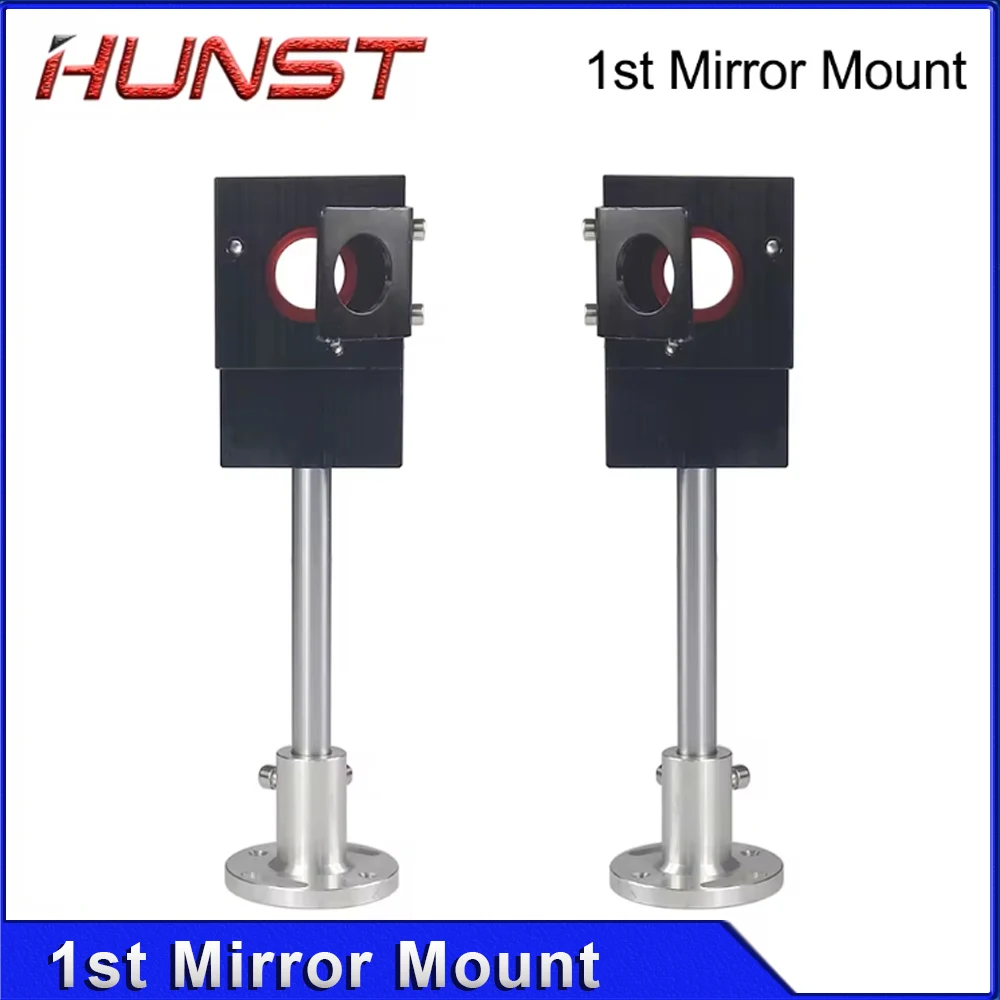 Hunst Co2 Laser First Reflection Dia 25mm Mirror Mount Support Integrative Holder for Laser Engraving Cutting Machine