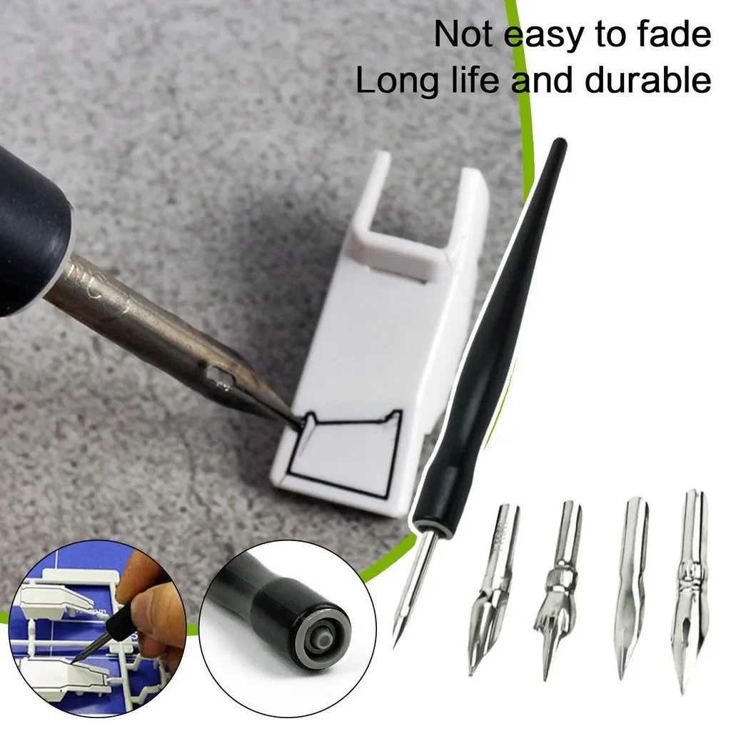 Panel Line Accent Pen Assembly for Gundam Model Tool Prevent Corrosion Panel Avoid Scrubbing Infiltration Line DIY Hobby Tool