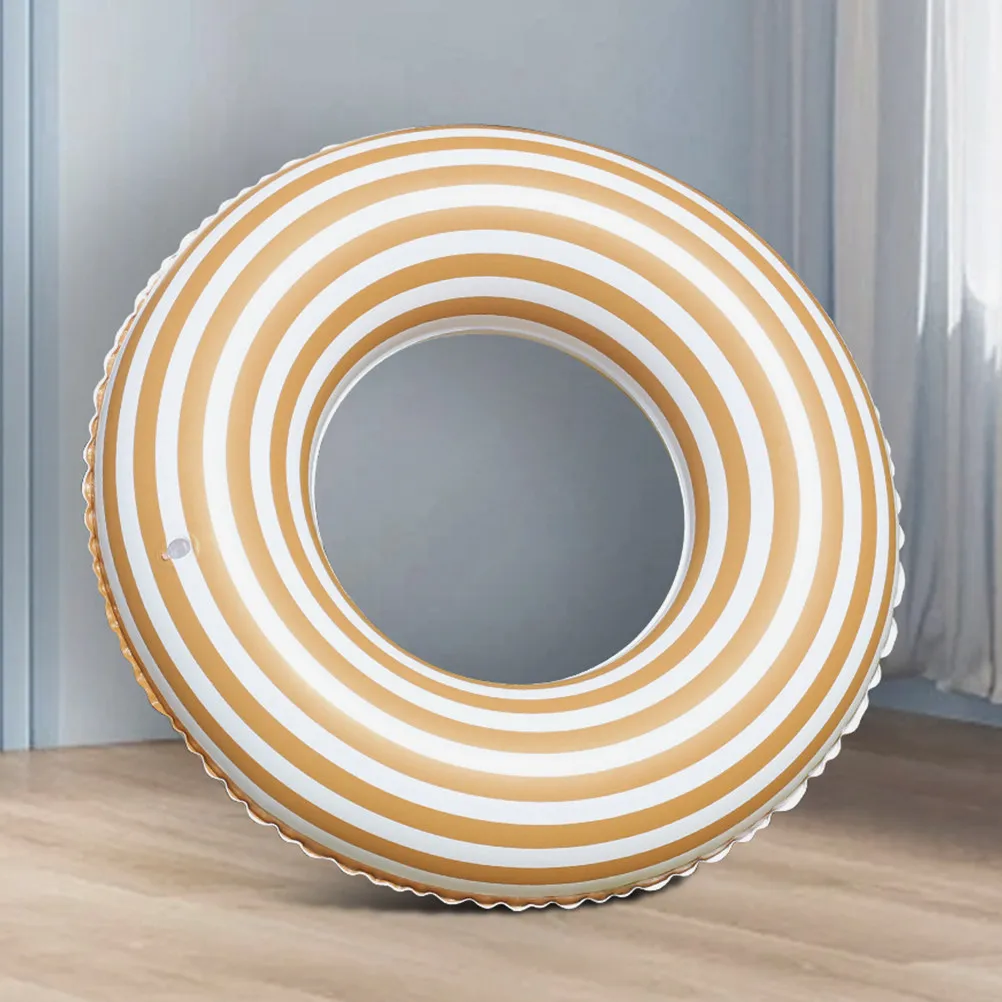 

Надувной плавательный круг для взрослых из ПВХ, полосатый, 80 см, для плавания, пляжа, отдыха, семейных встреч, подарок на день рождения, для летнего бассейна