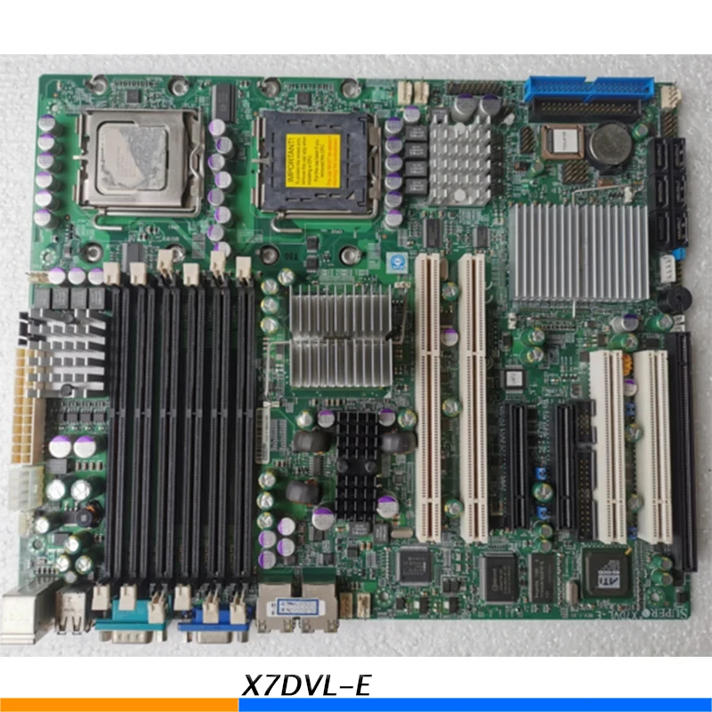 Motherboard Server asli untuk Supermicro untuk X7DVL-E LGA771 kualitas bagus panas