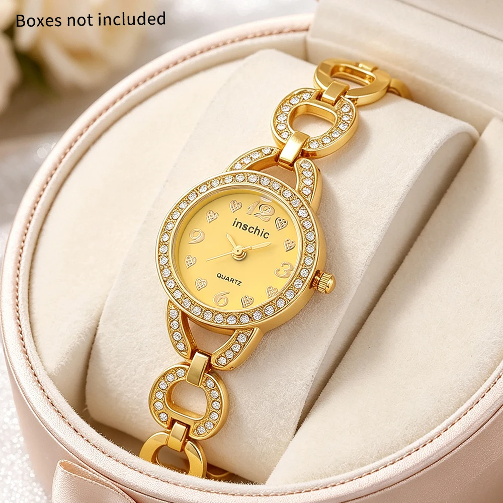 1pc New Women's Quartz Watch - Gift and Exquisite Combination - Suitable for All Holiday Occasions