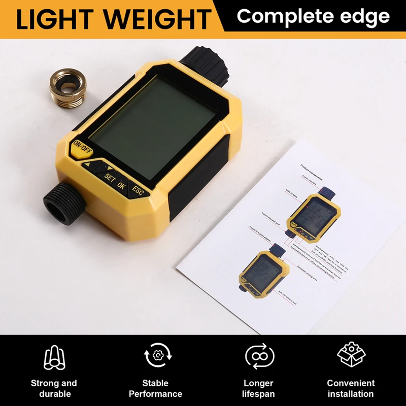 

Automatic Watering Device Garden Water Timer LCD Rainfall Timer