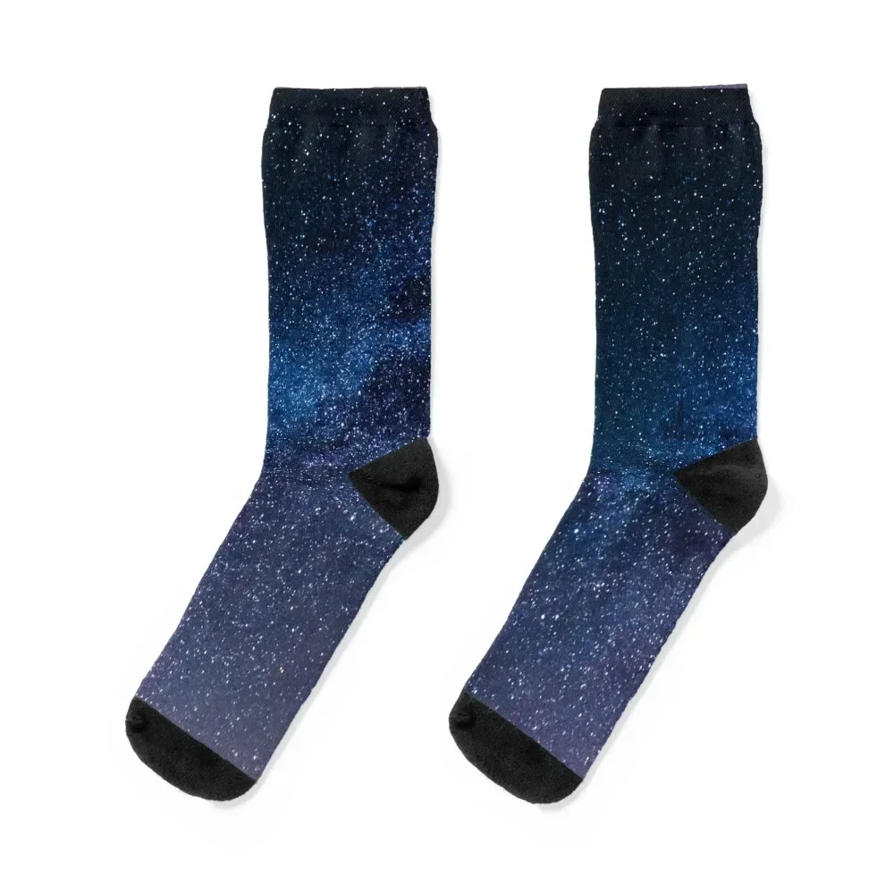 

The Night Sky Socks Christmas halloween christmas gifts Socks Man Women's