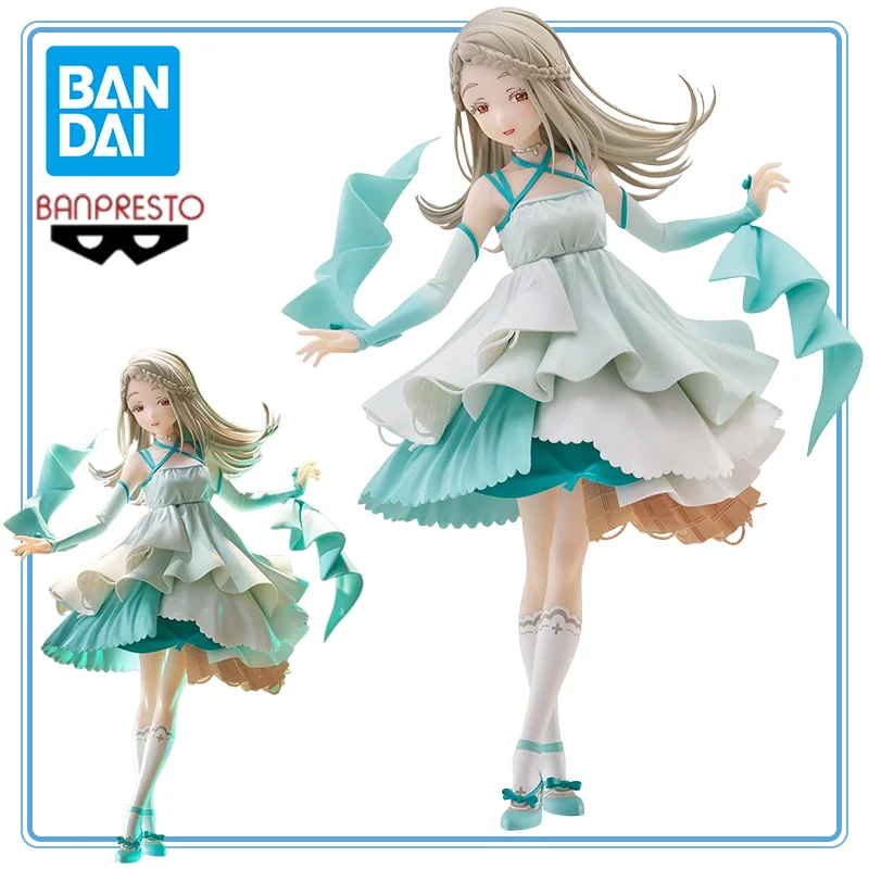 

BANDAI BANPRESTO Original Gakuen IDOLM STER Shinosawa Hiro Espresto Flowing Anime Cartoon Garage Kit Model Toys Gifts Toys