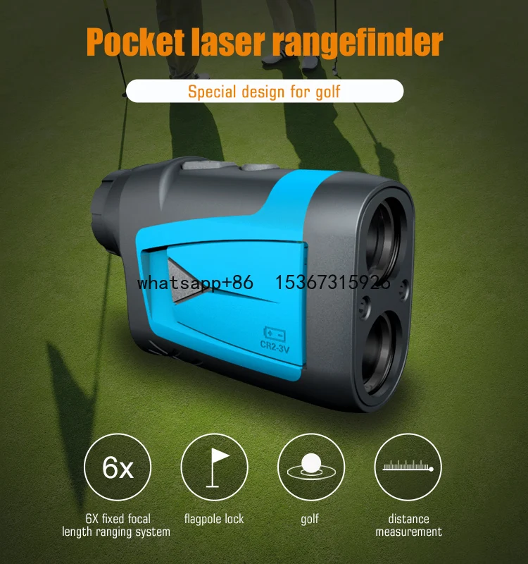 Long Distance Pf210 600M High Accuracy Golf Rangefinder Hunting Laser Rangefinder