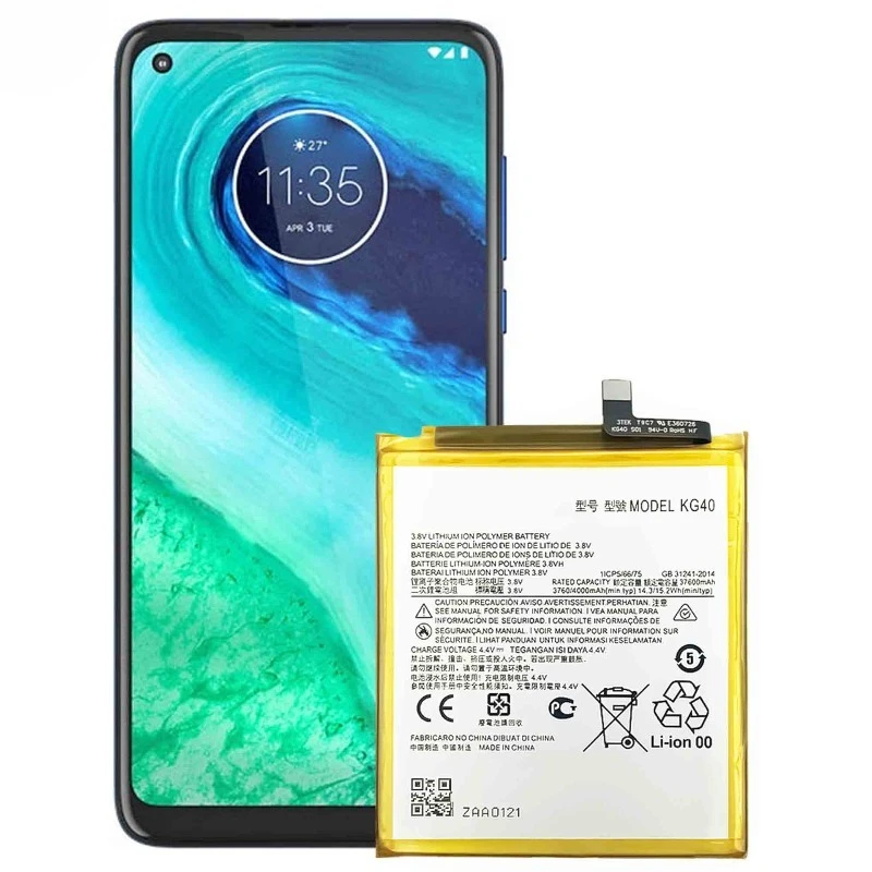 KG40 لموتورولا G8 G8 Play G FAST ONE MACRO XT2015 XT2045 بطارية الهاتف قدرة عالية تبديل البطارية Bateria مع أدوات #4